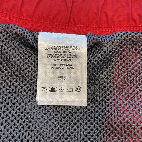 Columbia | Mesh Lined Swim Trunks‎ | Red | Men’s Large - Picture 9 of 13